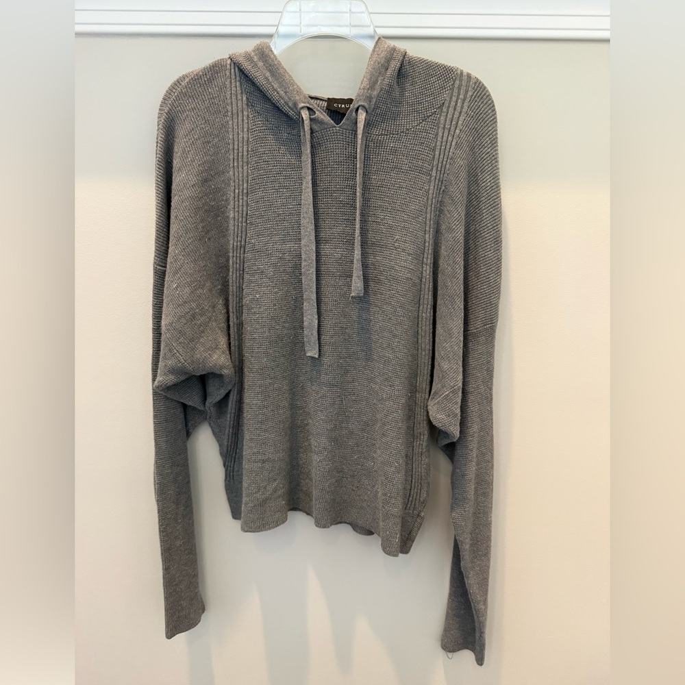Gray Hooded Sweater